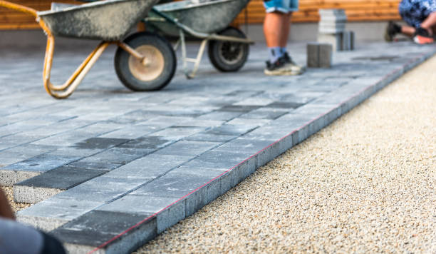 Permeable Paver Driveway in Brunswick, MD